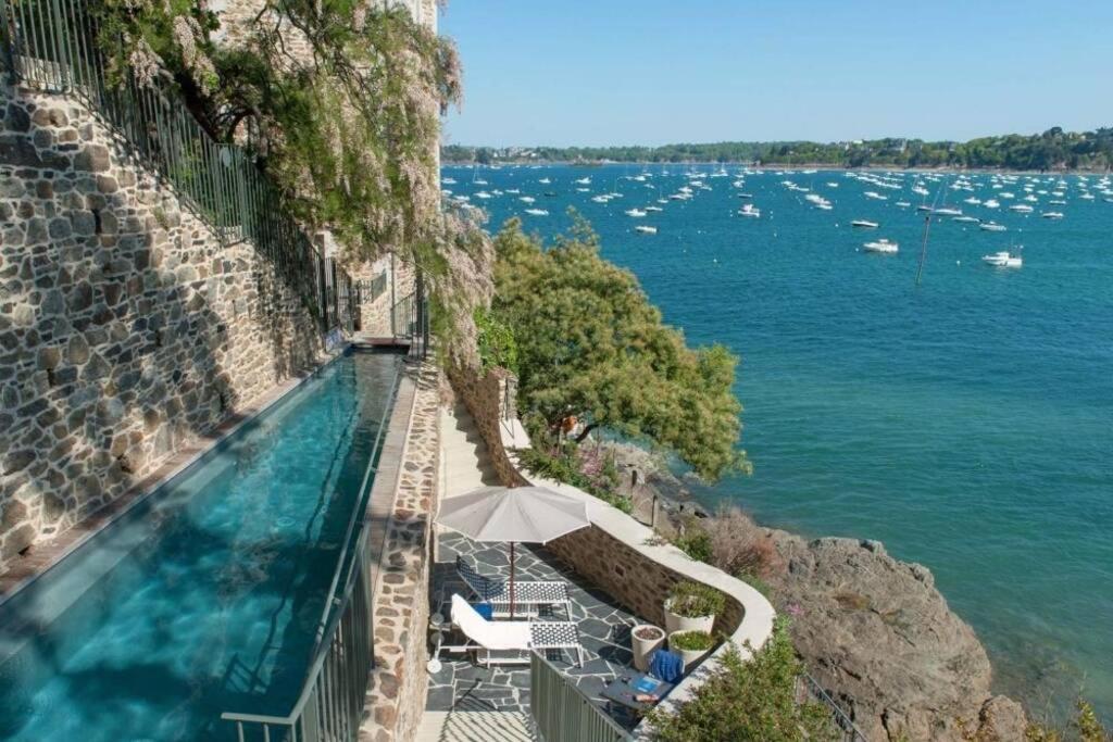 Dinard, Tres Bel Appartement***** Avec Vue Sur Mer Exteriör bild